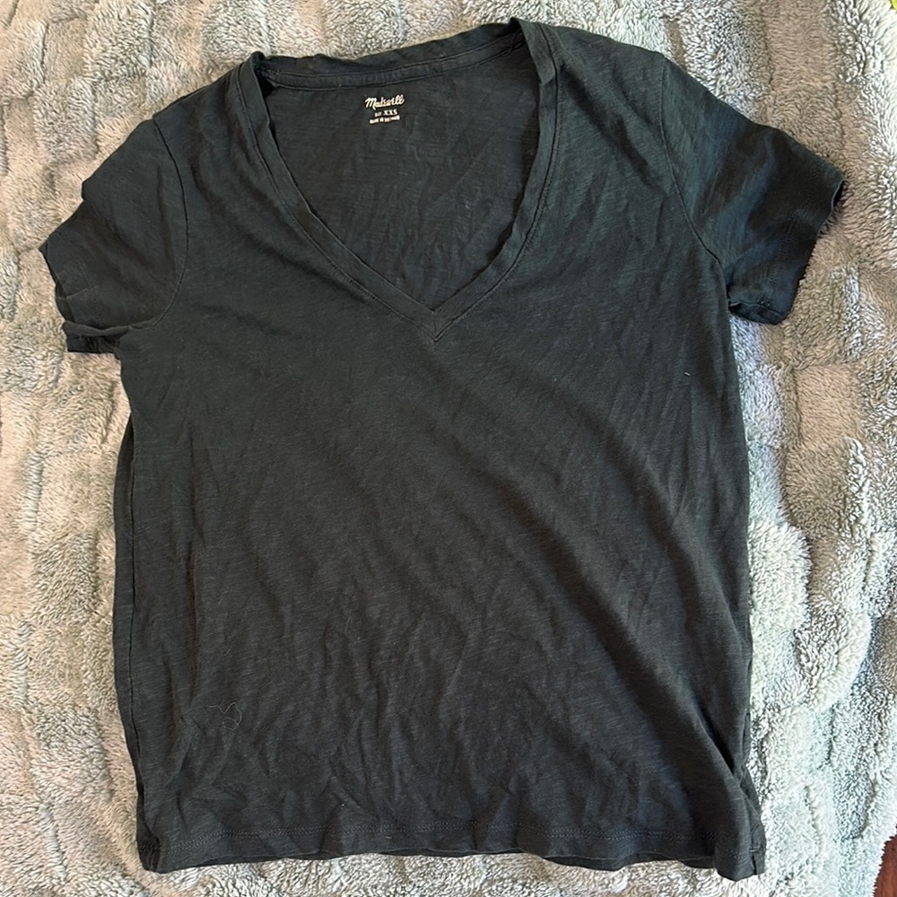 Madewell‎ Green Short Sleeve T-Shirt